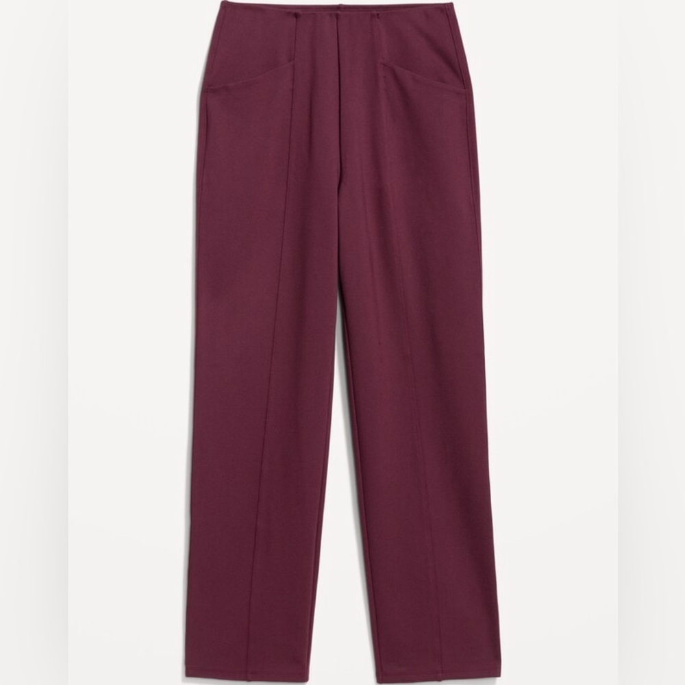 NWT Old Navy Extra High-Waisted Stevie Straight Pants, Large